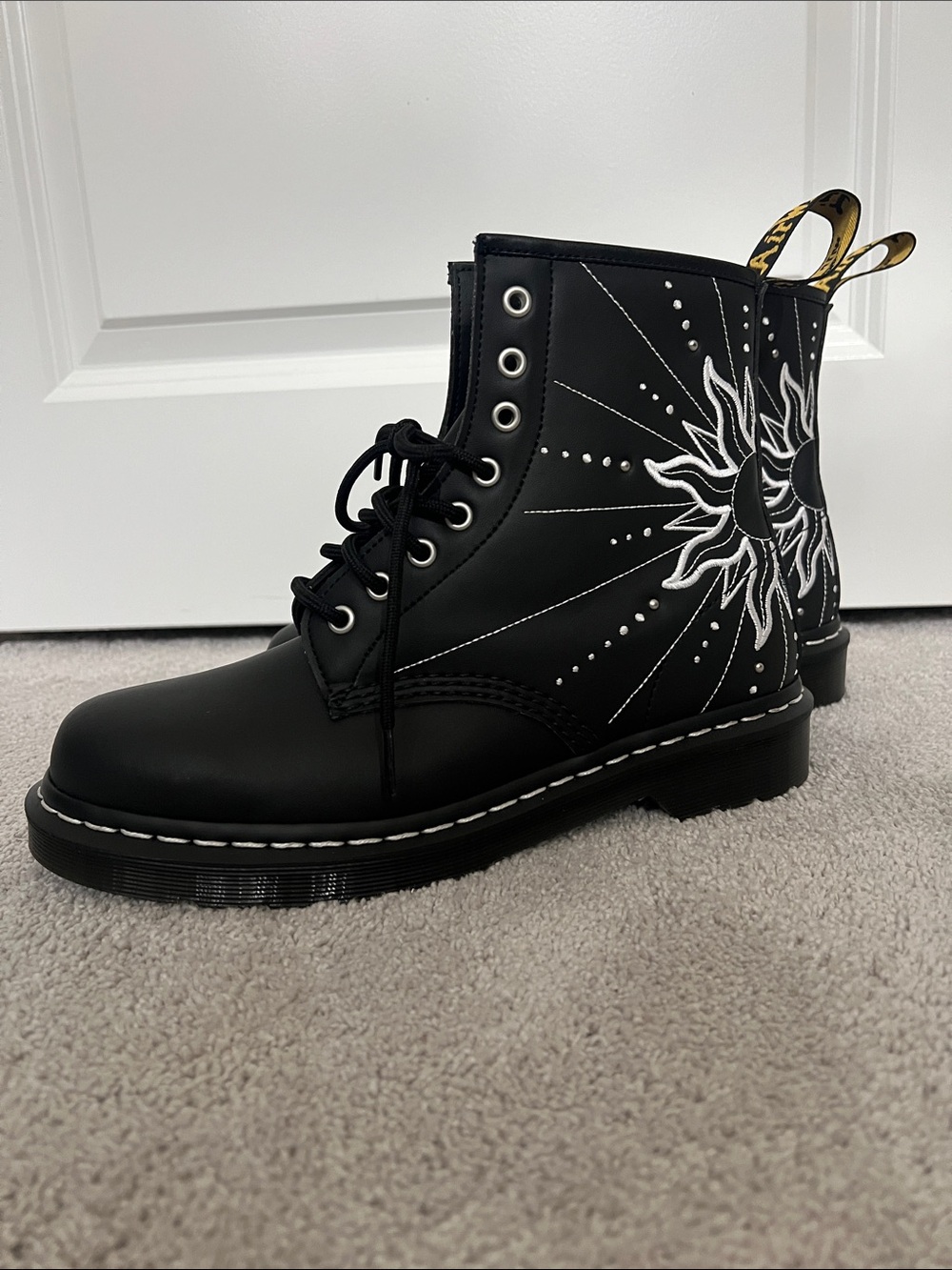 Dr. Martens 1460 Solar Flare Boots Black